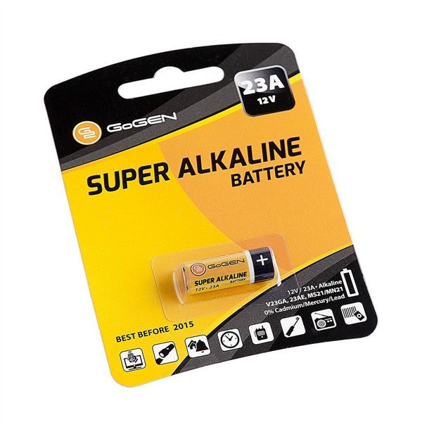 Baterie alkaliczne GoGEN SUPER ALKALINE 23A ALKALINE 1, blistr 1 szt. (GOG23AALKALINE1)