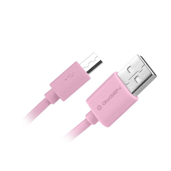 Kabel GoGEN USB/micro USB, 0,9m (MICUSB 100 MM13) Różowy