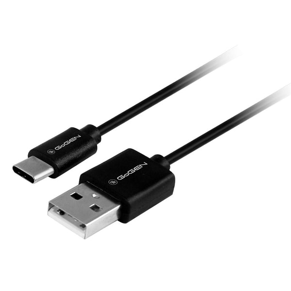 Kabel GoGEN USB / USB-C, 0,5m (USBAC050MM02) Czarny