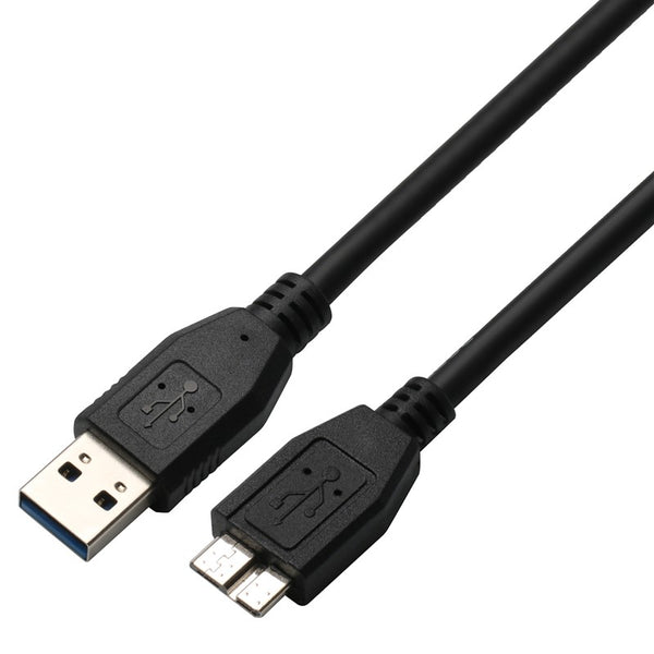 Kabel GoGEN USB A/micro USB B 3.0, 1,5m (MICUSB150MM14) Czarny