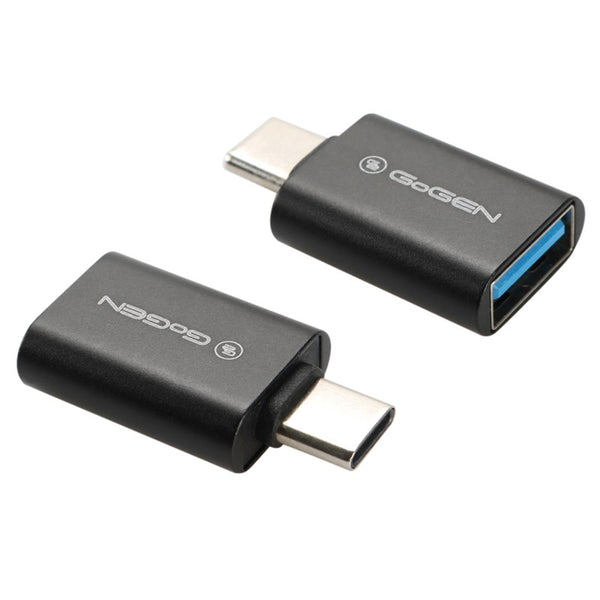 Redukcja GoGEN USB-C (M) / USB-A (F) (USBCUSBA01) Czarna