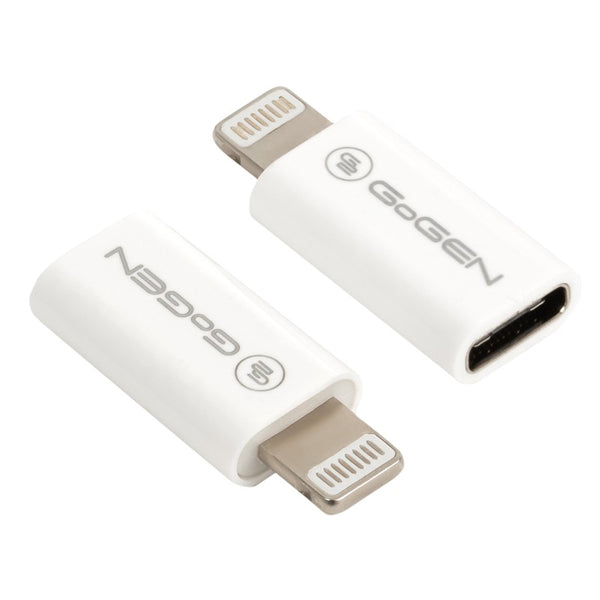 Redukcja GoGEN Lightning (M) / USB-C (F) (8PUSBCMF01) Biała