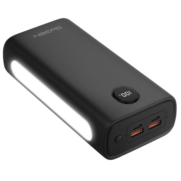 Powerbank GoGEN 30000mAh, PB300003B, PD20W (PB300003B) Czarna